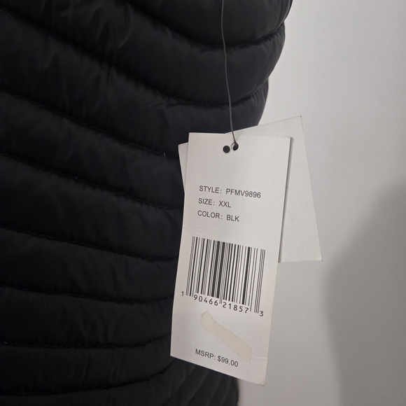 Calvin Klein Black Quilted Vest - Picture 4 of 4